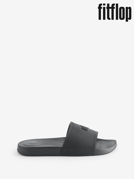 FitFlop iQushion Black Slides (671113) | £40