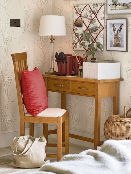 Laura Ashley Oak Milton 2 Drawer Console Table (671139) | £545