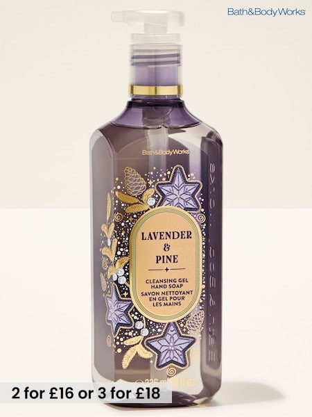 Lavender and Pine - Bath & Body Works Cleansing Gel Hand Soap 236ml