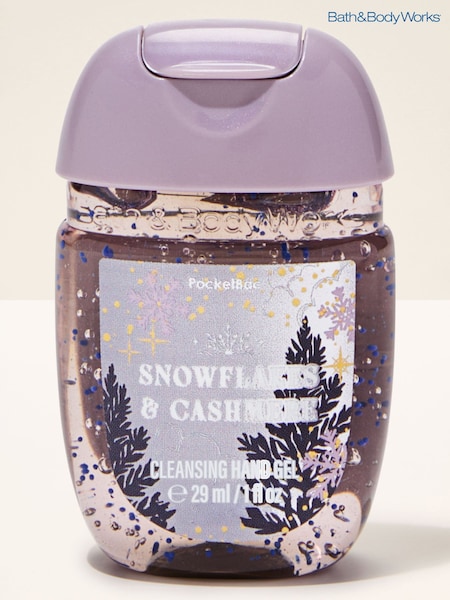 Snowflakes and Cashmere - Bath & Body Works Pocketbac Cleansing Hand Gel 29ml