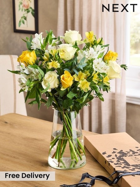 Rose And Alstroemeria Letterbox Bouquet