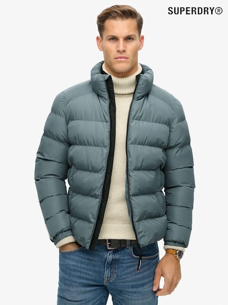 Superdry Blue Sports Puffer Jacket (672700) | £95