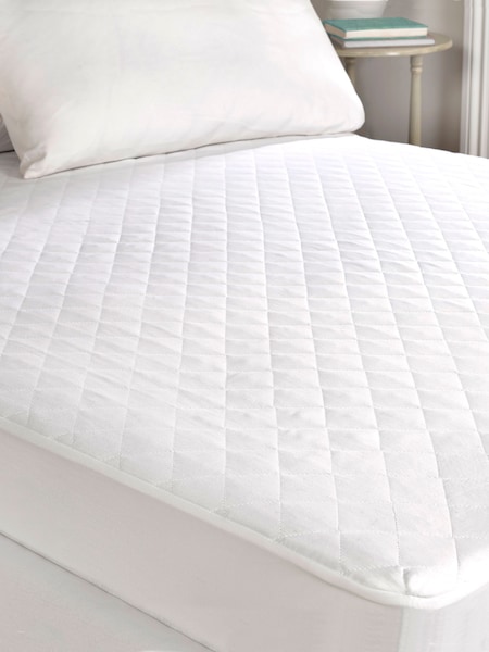 BHS 100% Cotton Luxury Anti-Allergy Mattress Protector (673296) | £22 - £40