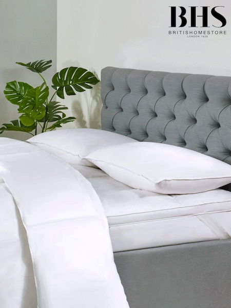 BHS 4.5 tog Duck Feather and Down 100% Cotton Duvet (673428) | £40 - £65
