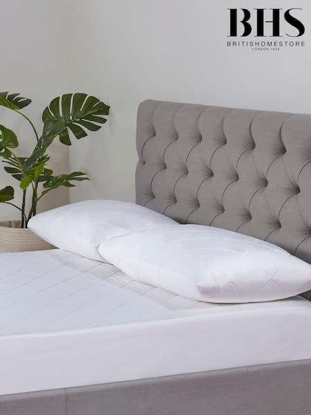 BHS Bamboo Viscose Quilted Mattress Protector (673522) | £30 - £45