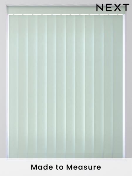 Blue Canvas Made To Measure Vertical Blind (674370) | £21