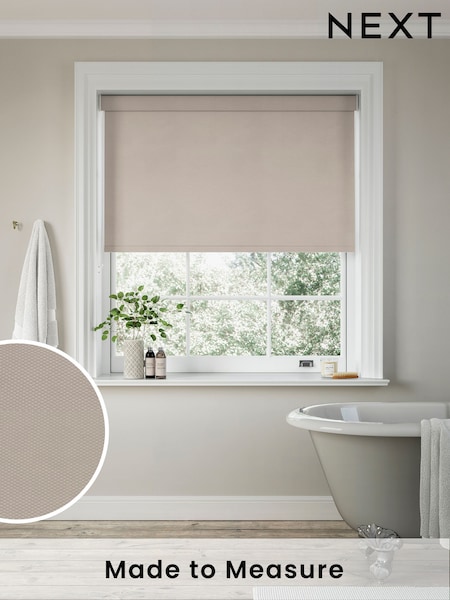 Natural Stone Lowry Made to Measure Blackout Roller Blind (675774) | £73