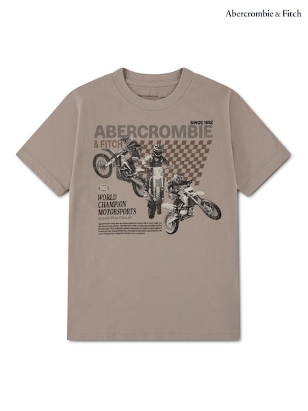 Cream - Abercrombie & Fitch World Champion Bike T-shirt