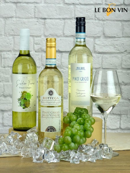 Le Bon Vin Trio of Pinot Grigio Wines (679431) | £44