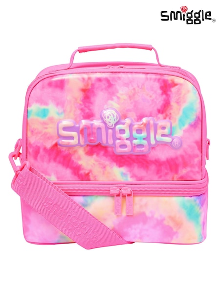 Smiggle Pink Vivid Hardtop Lunchbox (680680) | £24
