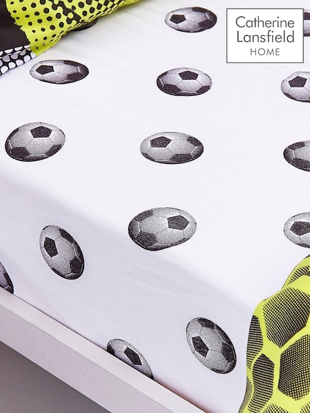 Catherine Lansfield Football Fitted Sheet (680846) | £11 - £13