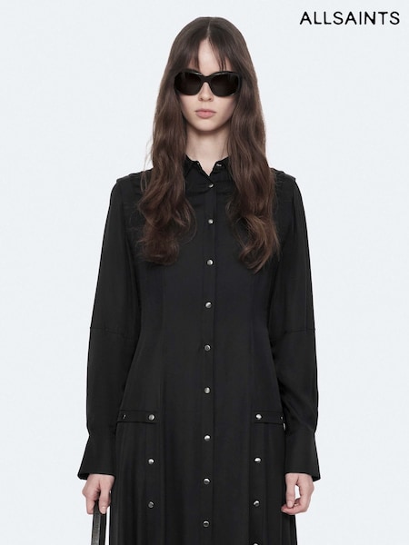 Black - Allsaints Artemis Dress