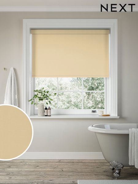 Jute Natural Echo Made to Measure Blackout Roller Blind (682288) | £57