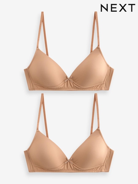 Praline Beige Trainer Bras 2 Pack (683185) | £17