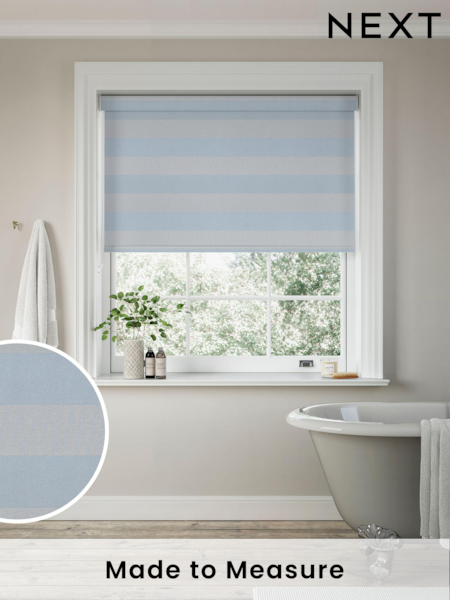 Shadow Grey Susy Made to Measure Blackout Roller Blind (683256) | £73