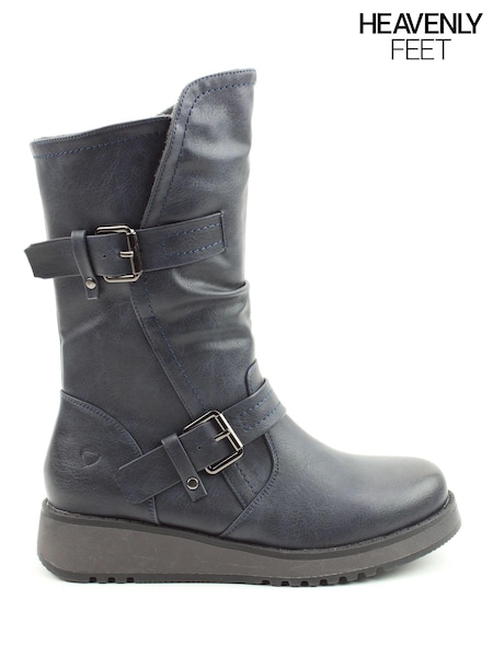 Heavenly Feet Ladies Vegan Friendly Mid Boots (683351) | £60