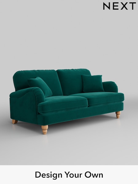 Plush Velvet Easy Clean/Juniper Green Lilly Ii (683435) | £950