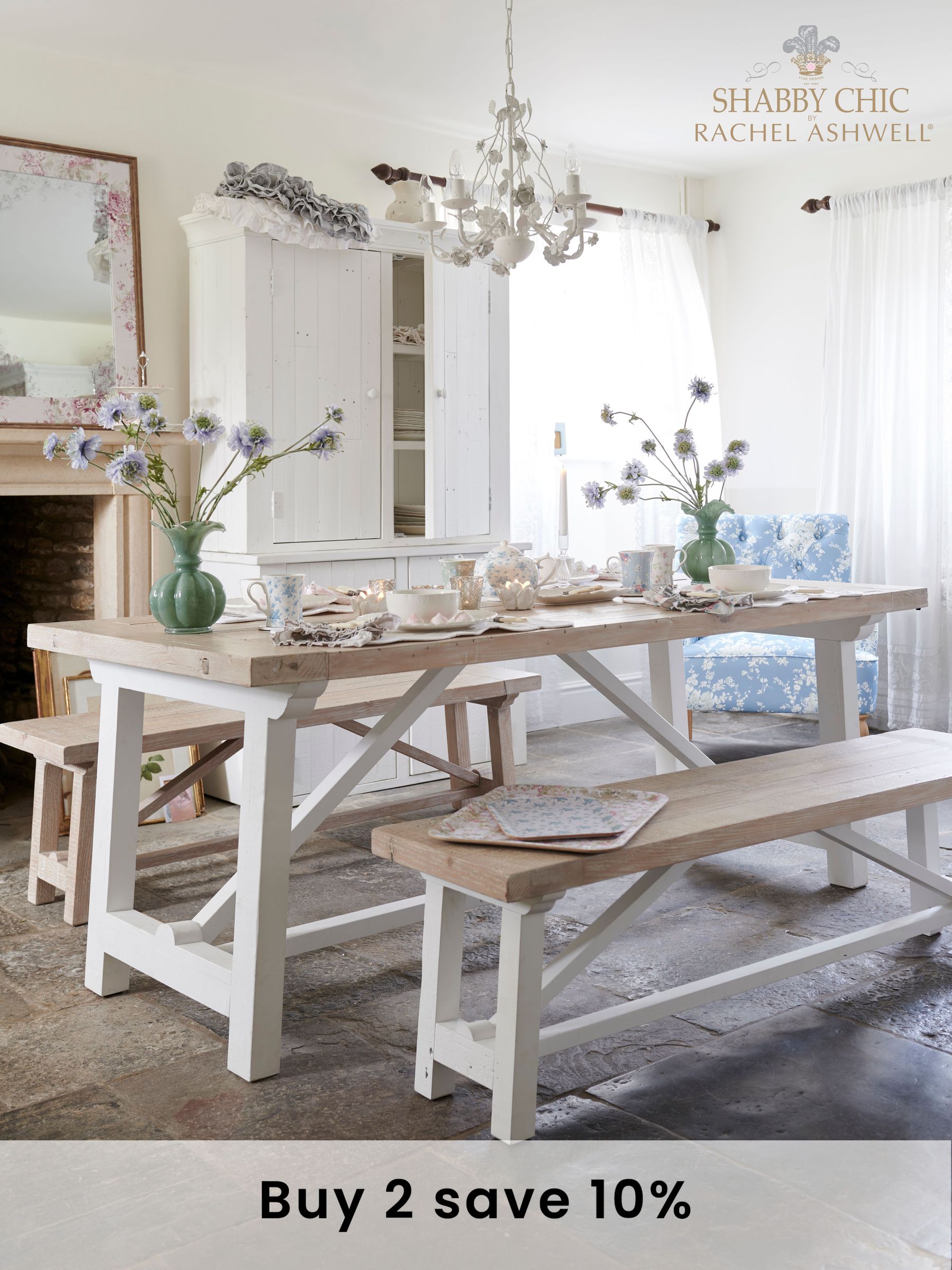 Buy Shabby Chic by Rachel Ashwell Homeware Diningroomfurniture Online |  Next UK