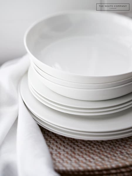 The White Company 12 Piece Symons Dinner Set