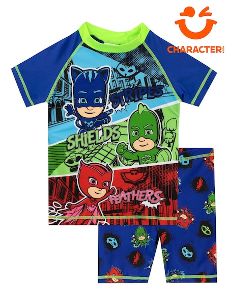Character Blue Boy PJ Mask Swim Set (686636) | £21