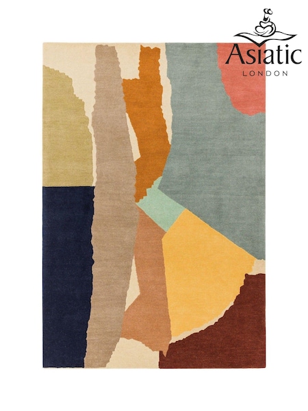 Asiatic Rugs Multi Reef Wool Abstract Rug (688067) | £160 - £455