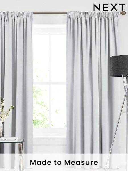 Nordic Grey Soho Made To Measure Curtains (688809) | £100
