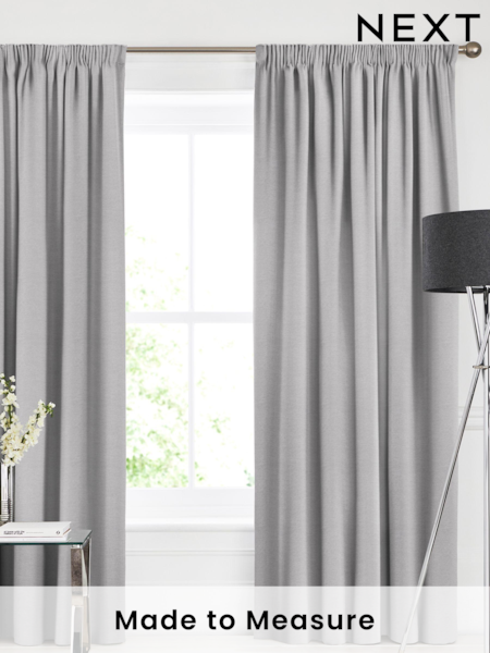 Fog Grey Soho Made To Measure Curtains (689127) | £100