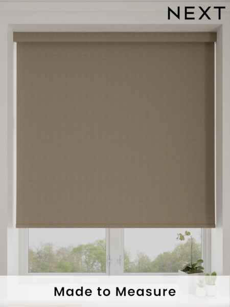 Taupe Brown Eva Made To Measure Blackout Roller Blind (691837) | £20