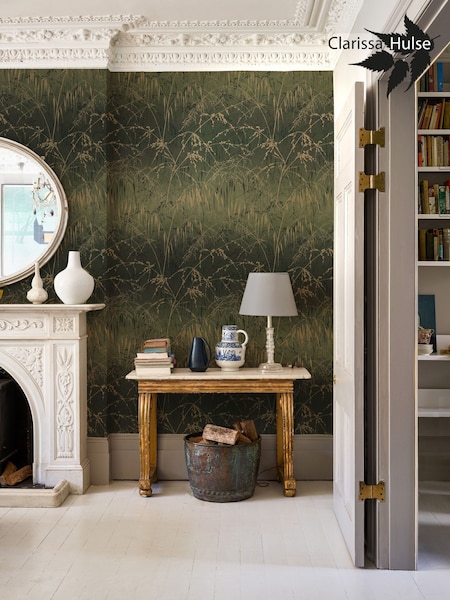Clarissa Hulse Meadow Grass 10m Wallpaper