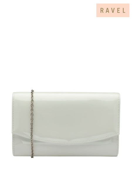 Ravel White Clutch Bag with Chain (692981) | £45