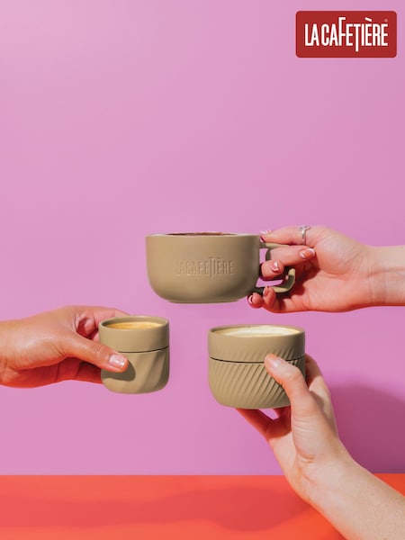 La Cafetière Cream Family Mug Set (693717) | £25