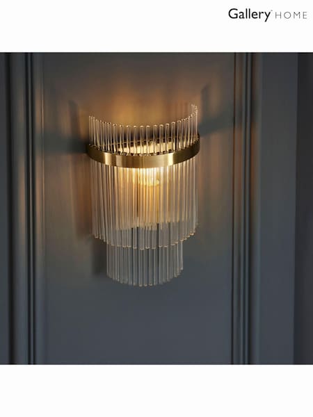 Gallery Home Antique Brass Marston Wall Light (694849) | £63