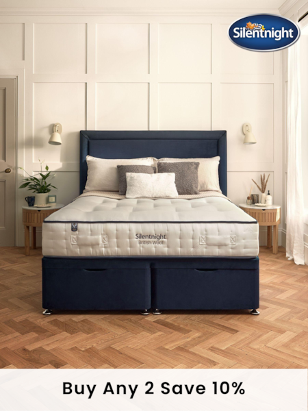 Silentnight Wool Naturals Pocket 1600 Mattress (696317) | £600 - £850