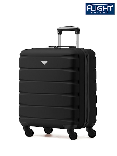 Flight Knight 56x45x25cm EasyJet Overhead 4 Wheel ABS Hard Case Cabin Carry On Hand Luggage (696632) | £50