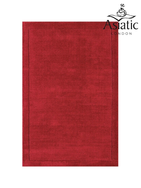 Asiatic Rugs Red York Lustre Rug (697829) | £58 - £464
