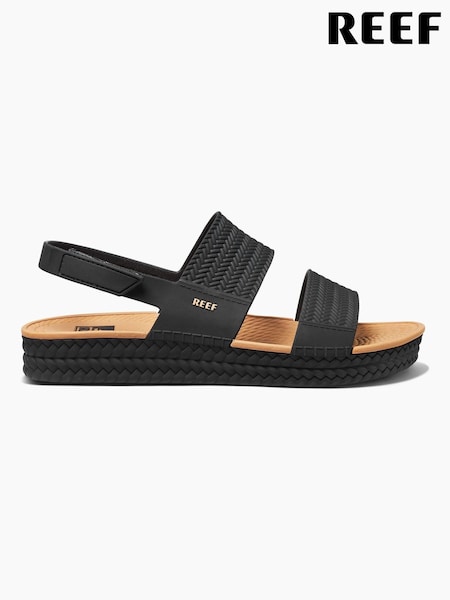 Reef Water Vista Black Sandals (697901) | £60
