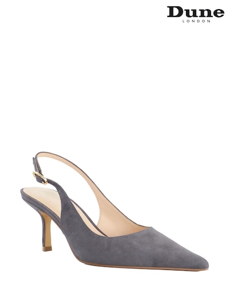 Grey - Dune London Celise Slingbacks