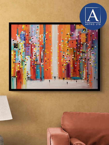 Artko Black Red Sky Morning by Ekaterina Ermilkina Framed Art (698783) | £85