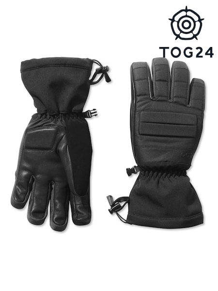 Tog 24 Black Conquer Ski Gloves (6G6690) | £45