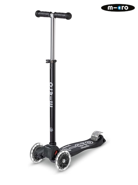 Micro Scooters Black Led Maxi Scooter (6M9486) | £145