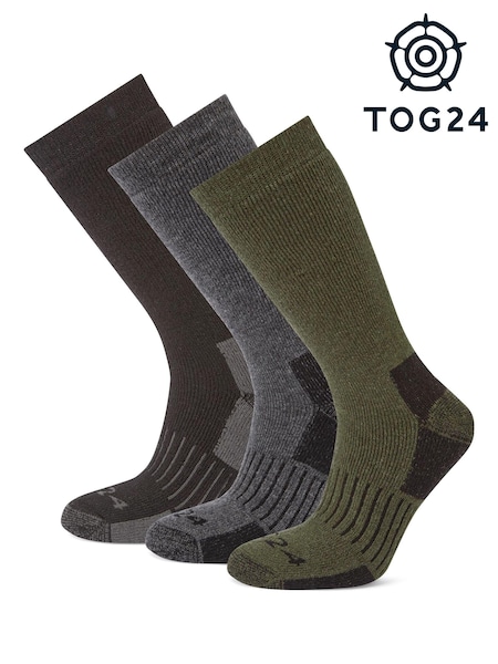 Tog 24 Black Villach Trek Socks 3 Pack (6V7172) | £30