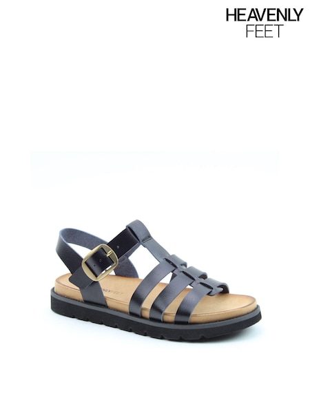 Heavenly Feet Ladies Vegan Friendly Comfort Sandals (701487) | £40