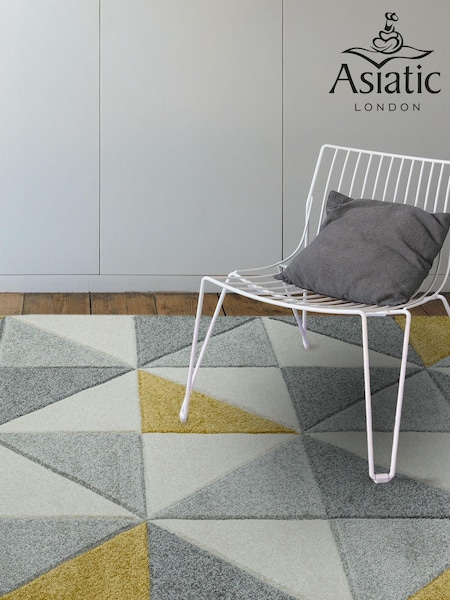 Asiatic Rugs Yellow Sketch Rug (703458) | £92 - £261
