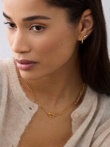 Sterling Gold - Dinny Hall Trombone Chain Necklace