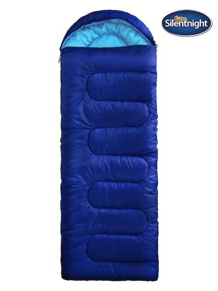 Silentnight Blue Camping Collection Reversible Softfill™ Adult Sleeping Bag (705814) | £40