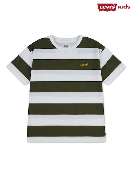 Green - Levi's Big Stripe Short Sleeve T-shirt