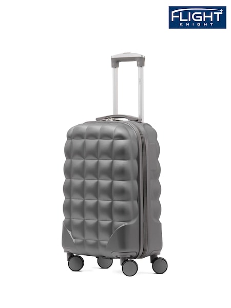 Flight Knight 55x35x20cm 8 Wheel ABS Hard Case Cabin Carry On Hand Luggage (706882) | £50