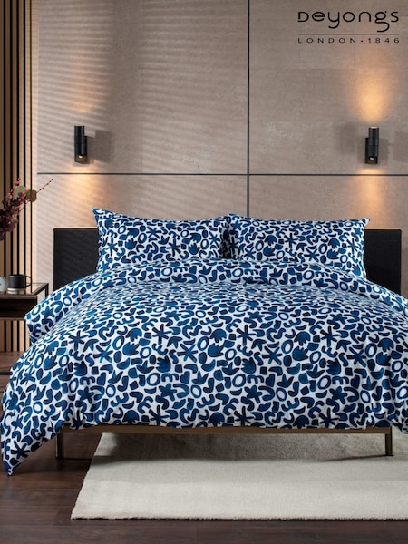 Deyongs Abstract Shapes Duvet Cover And Pillowcase Set