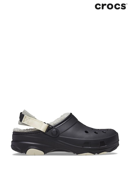 Crocs Black All-Terrain Lined Clogs (709028) | £65
