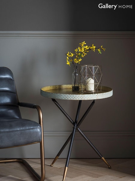 Gallery Home Black Side Table (710769) | £120